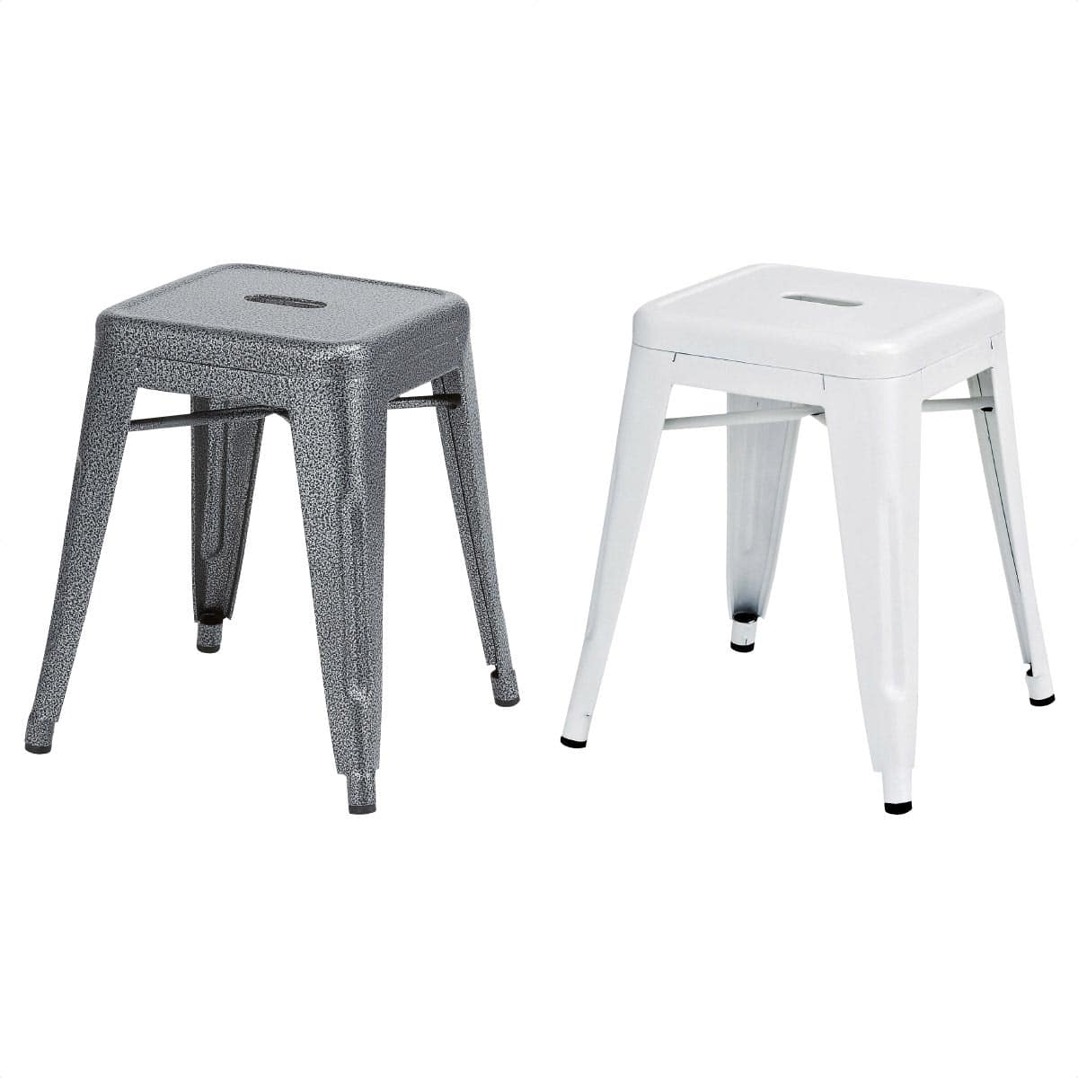 【4脚】クレール スツール ブラック