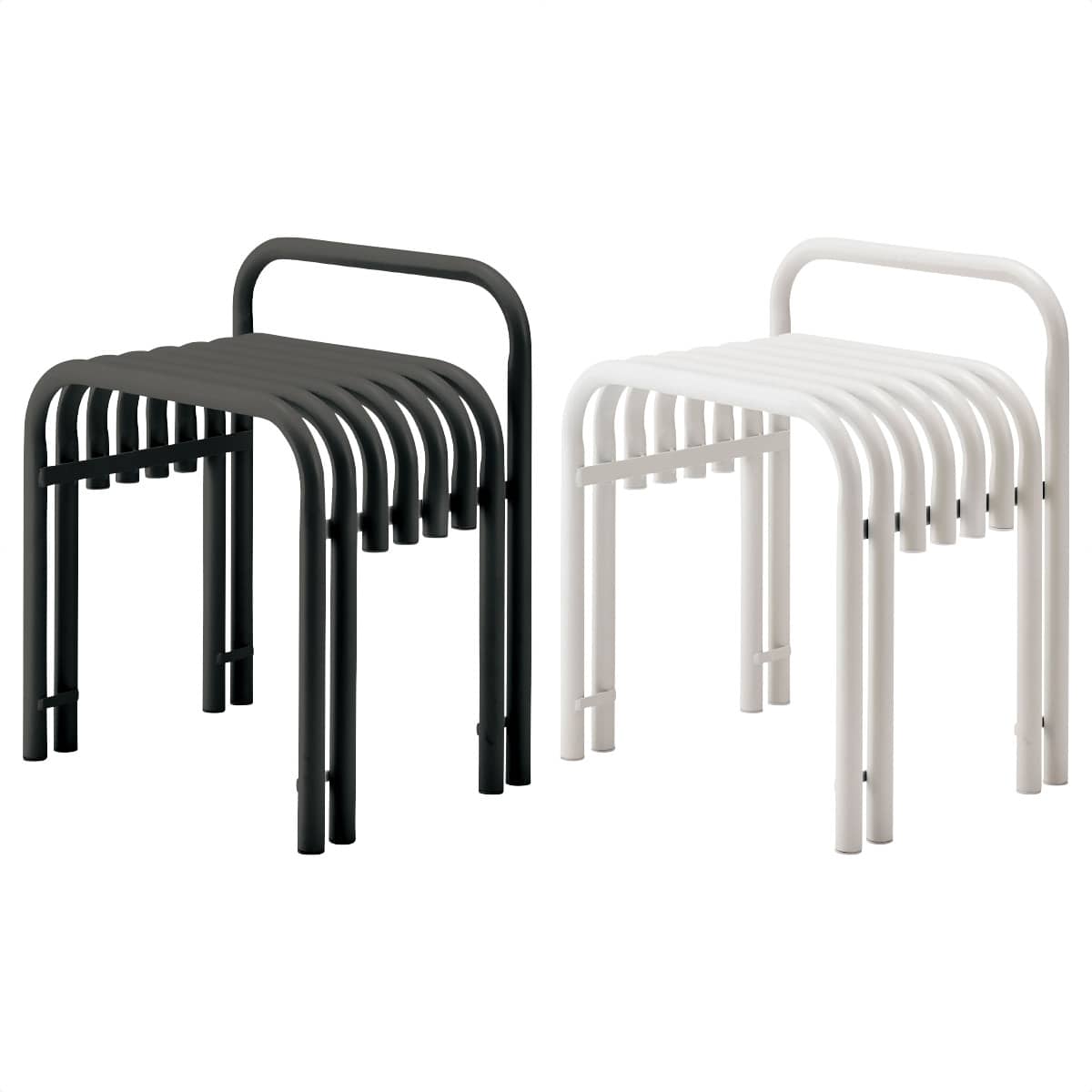 スツール ブラック