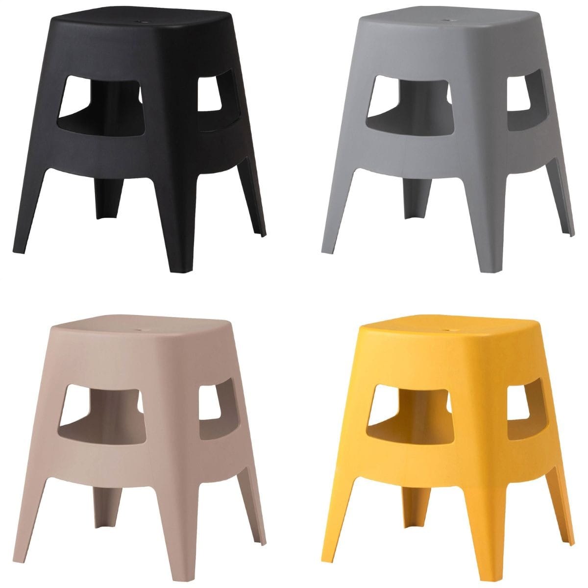4脚 ペポ スツール ブラック