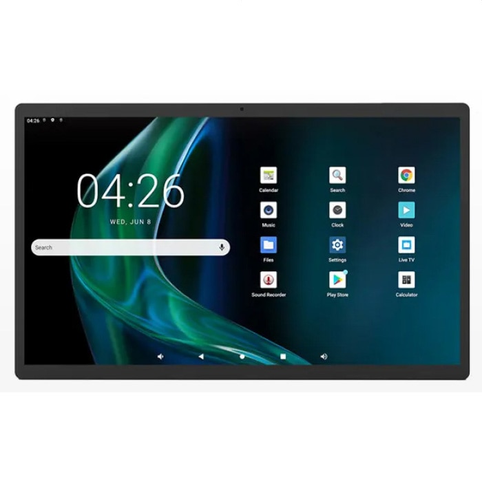 バッテリーレス 壁掛け タッチパネルPC 15.6インチ ブラック
