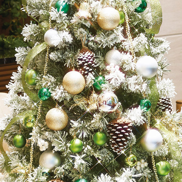 ツリーセット ナチュラルグリーン クリスマスツリー Ledライト付き 通販 ストア エキスプレス