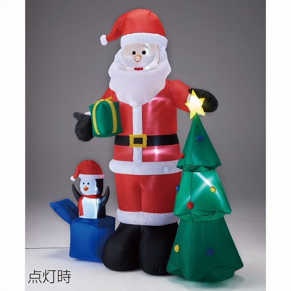 エアブロードール ビッグサンタ クリスマス飾り 通販 ストア エキスプレス