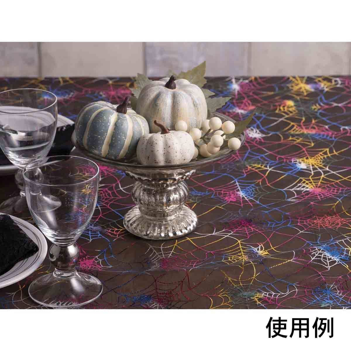 ハロウィンクロス 1m 2m 魔女 パンプキン クモの巣 ハロウィン ディスプレイ シート 装飾