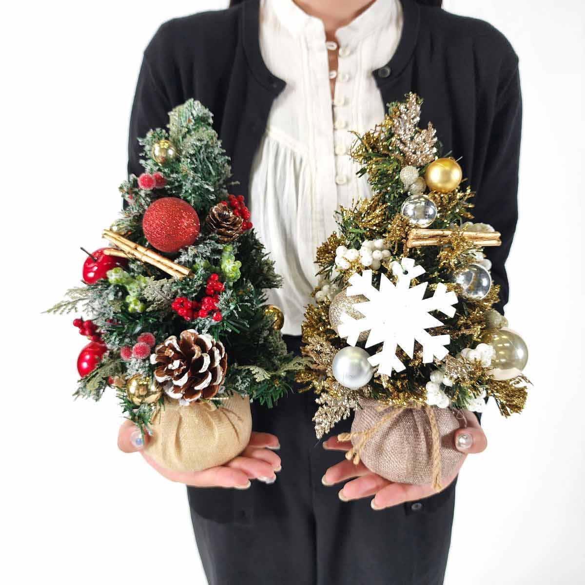 卓上ナチュラルツリー【クリスマスツリー 卓上 ディスプレイ