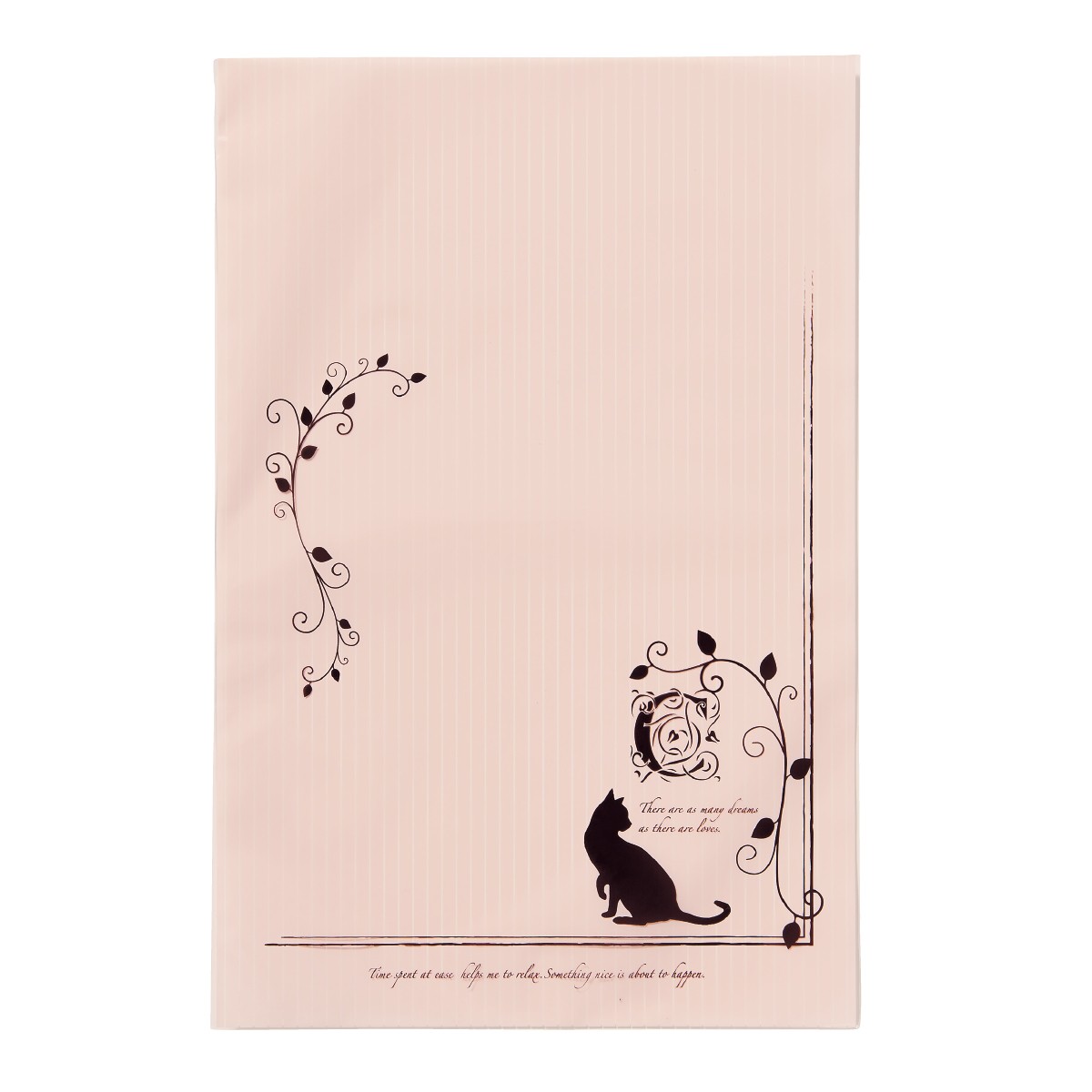 【50枚】 OPPギフトバッグ エレガントキャット 12×18cm