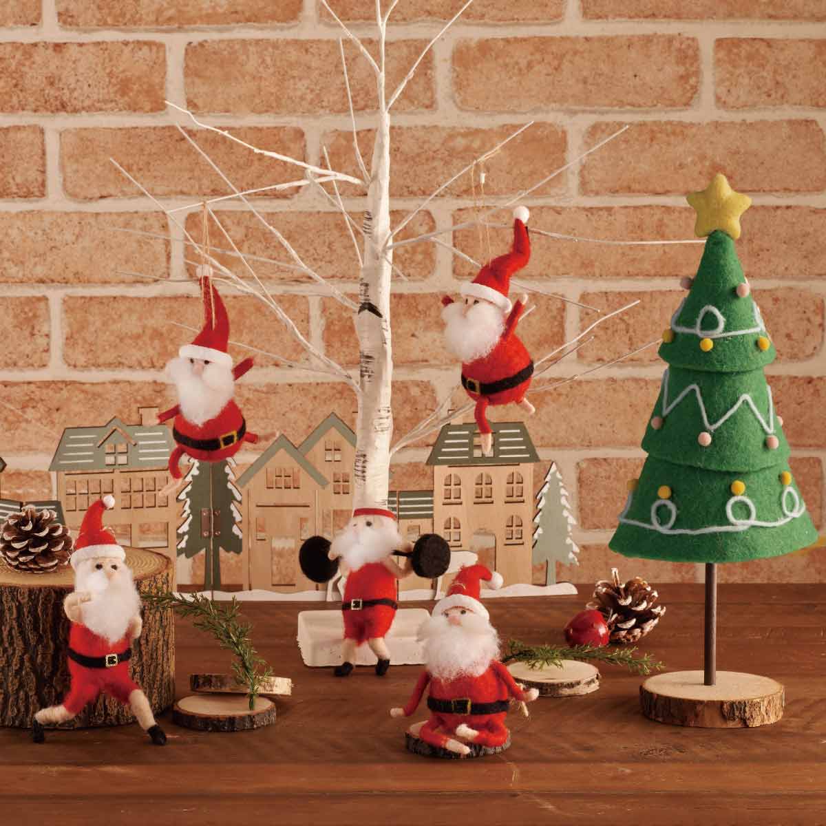 ヘレンド トレー マンダリンサンタ クリスマス インドの華 オーナメント クリスマス] マンダリントレー オイノリ