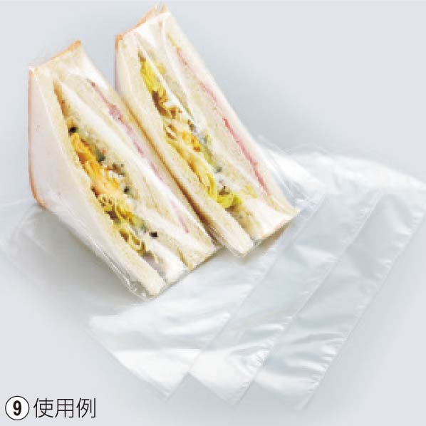 HEIKO PP食パン袋 サンドイッチ/フランスパン/バターロール/菓子パン 食パン1斤用