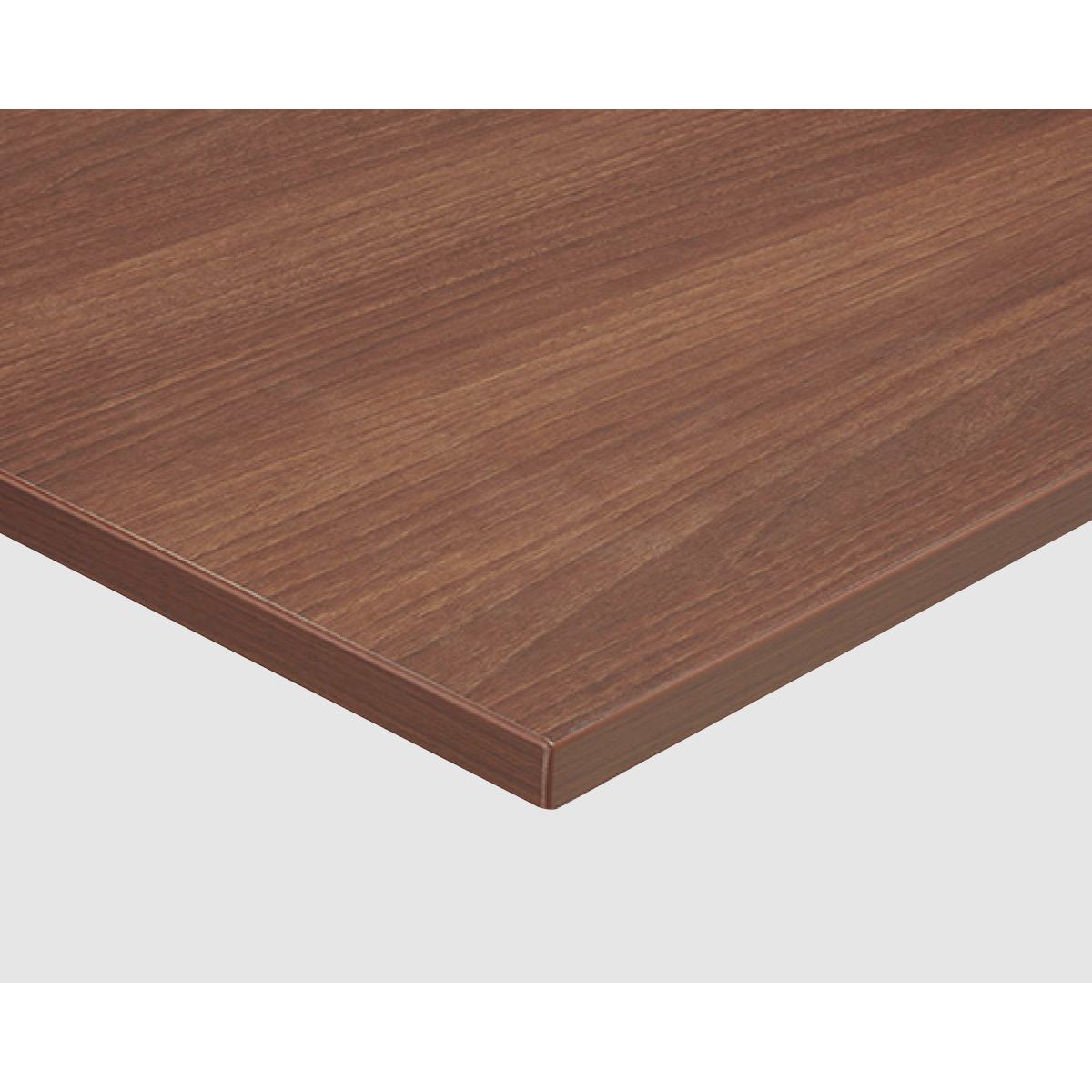 カフェテーブル ブラウン〔ストエキオリジナル〕 シルバー脚