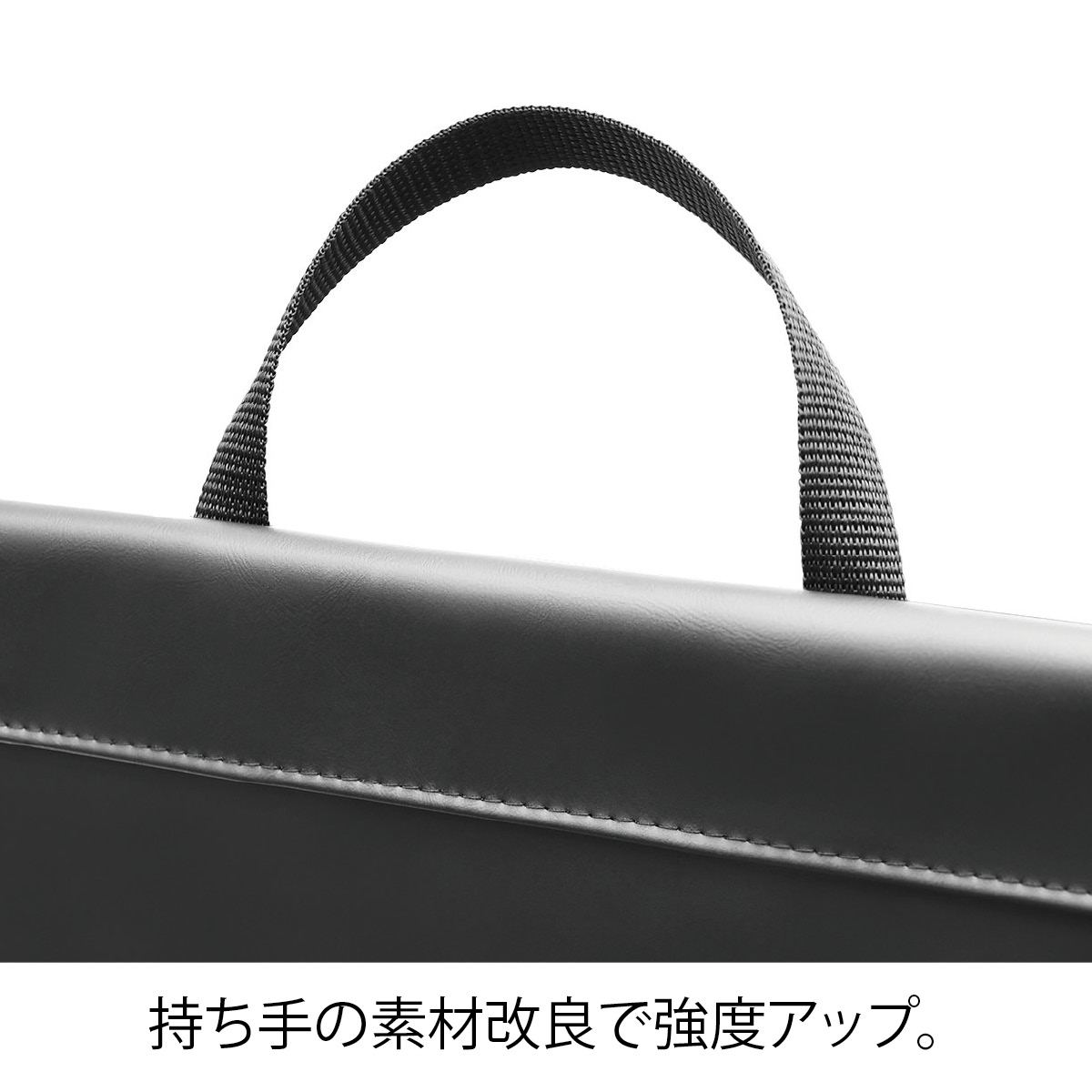 レザー調手荷物ワゴン ブラック