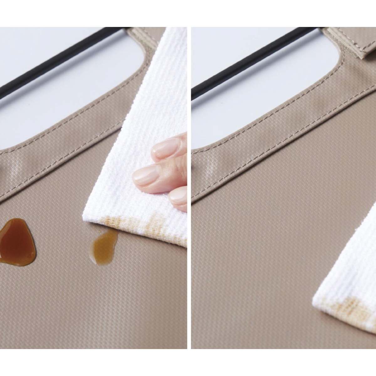 サイドバッグスタンド ターポリン ミニ ベージュ