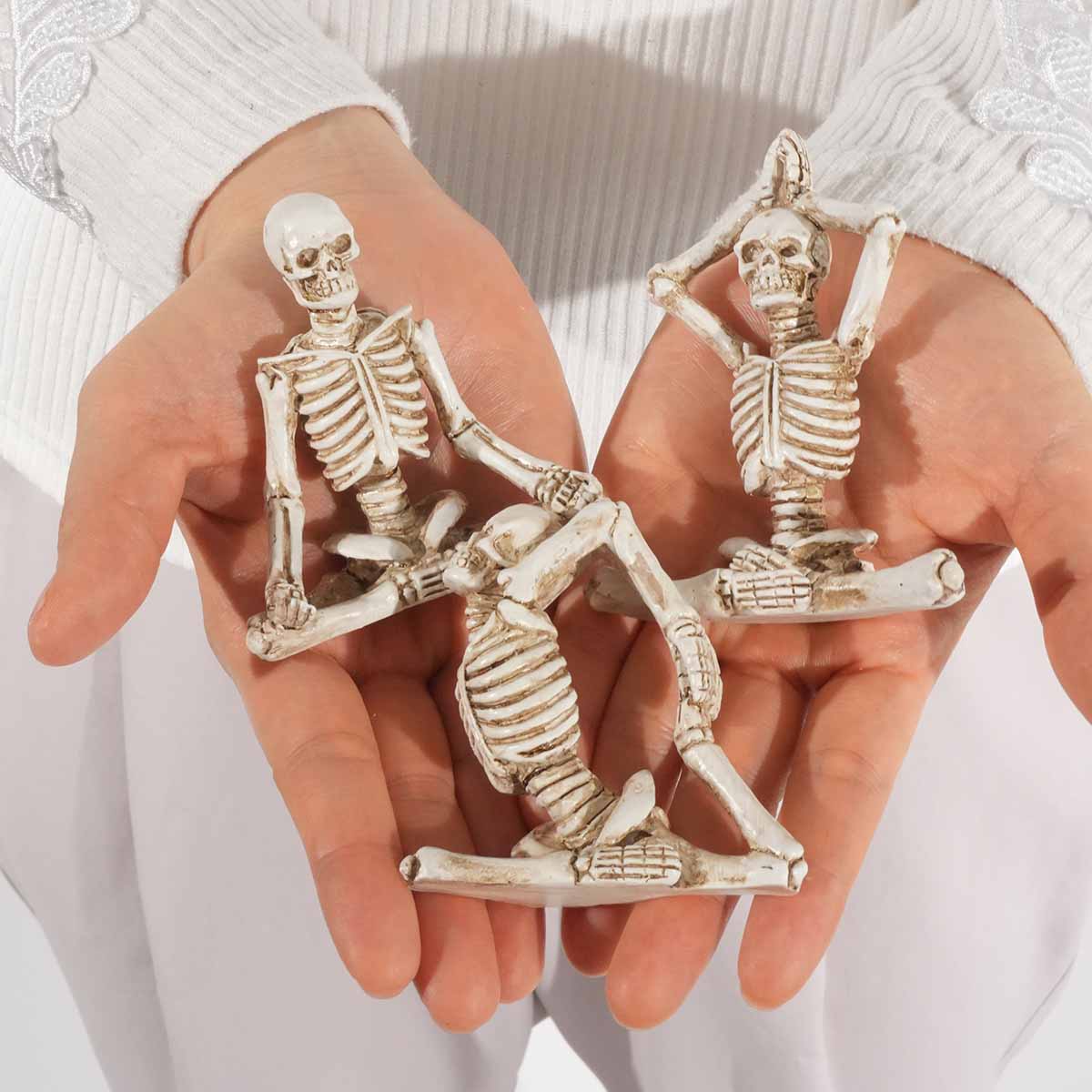 ヨガイコツ ミニ 鳩のポーズ