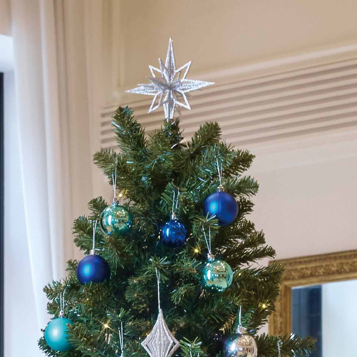 クリスマスツリーセット アイスブルー［ストエキオリジナル］ 高さ150cm