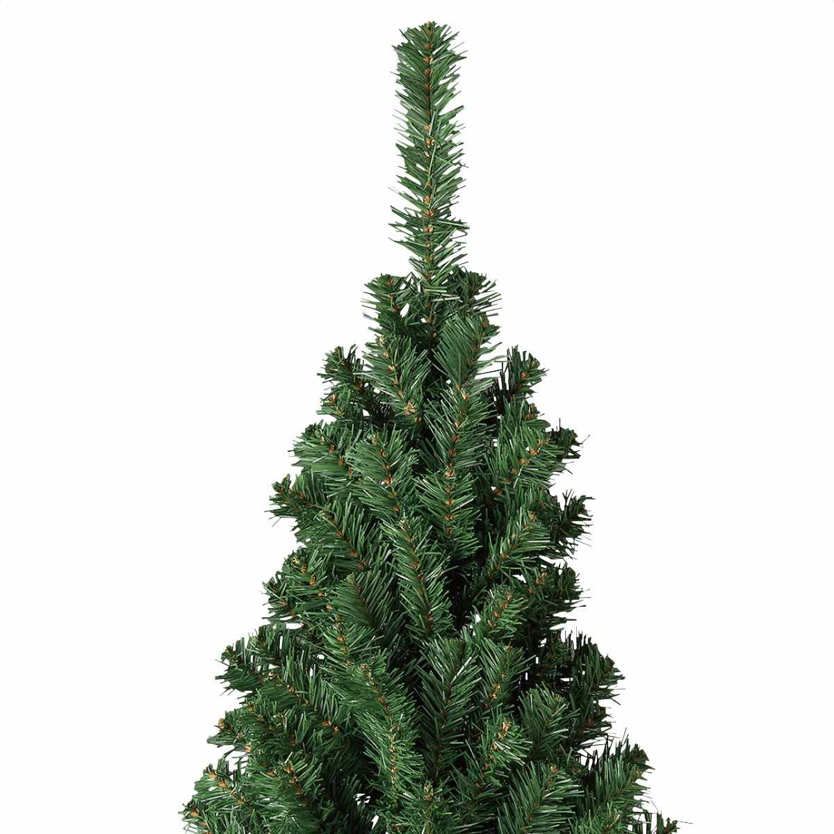 スクエアベースヌードクリスマスツリー スリム 高さ150cm