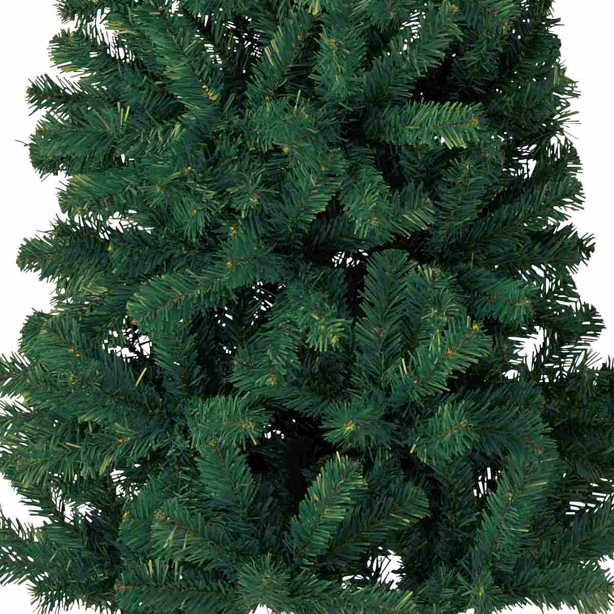 PVCヌードクリスマスツリー グリーン スリム 高さ180cm