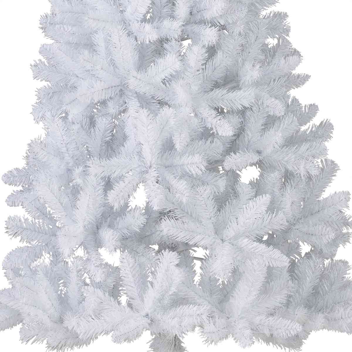 ヌードクリスマスツリー ホワイト スリム 高さ120cm