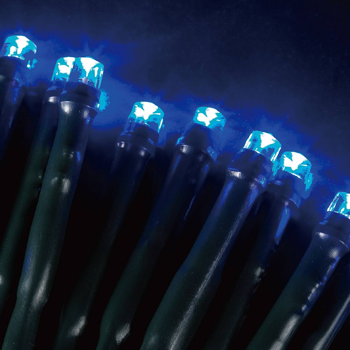 連結可LEDイルミネーションストレートライト 100球 ホワイト