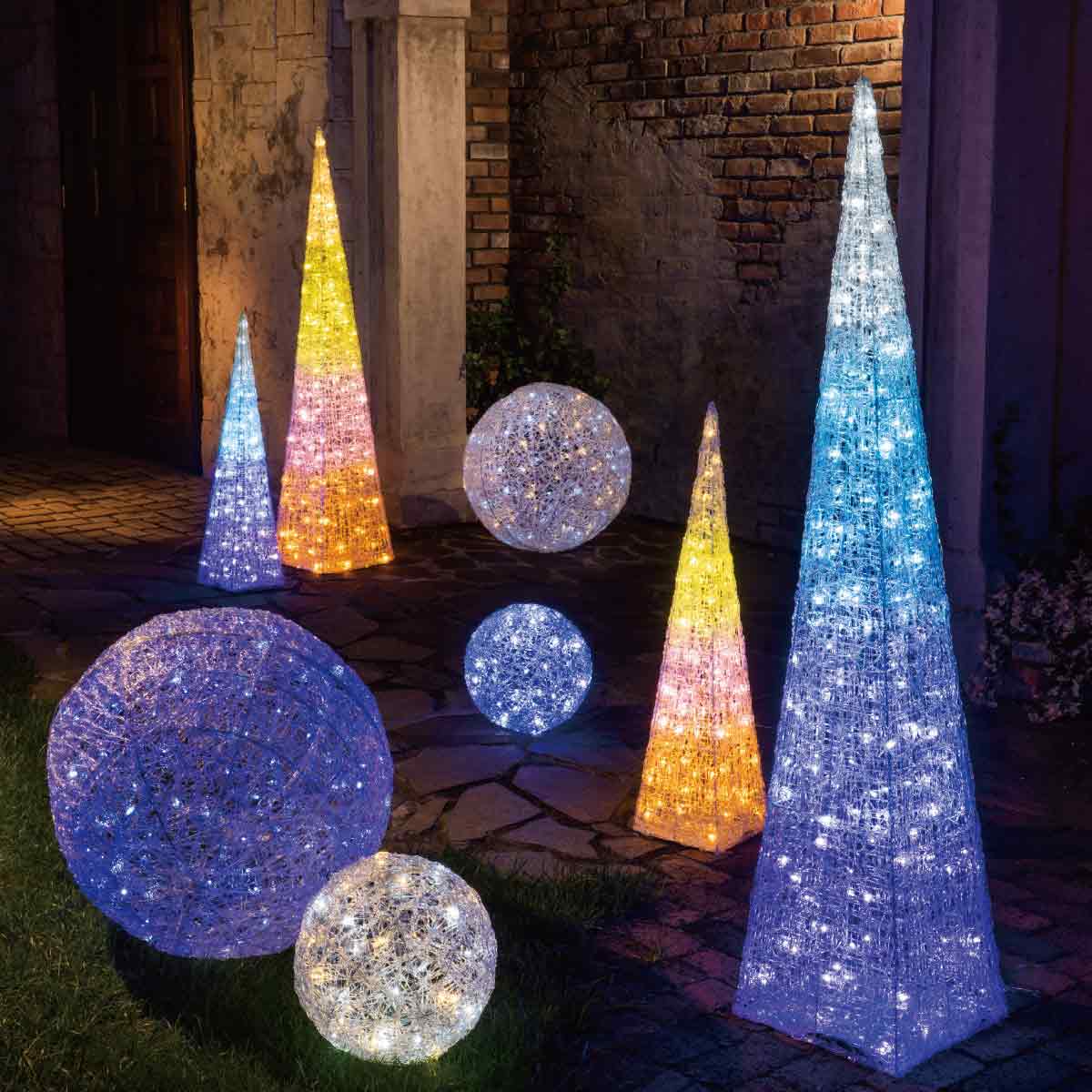 LEDプリンセスボールライト 小 ブルー