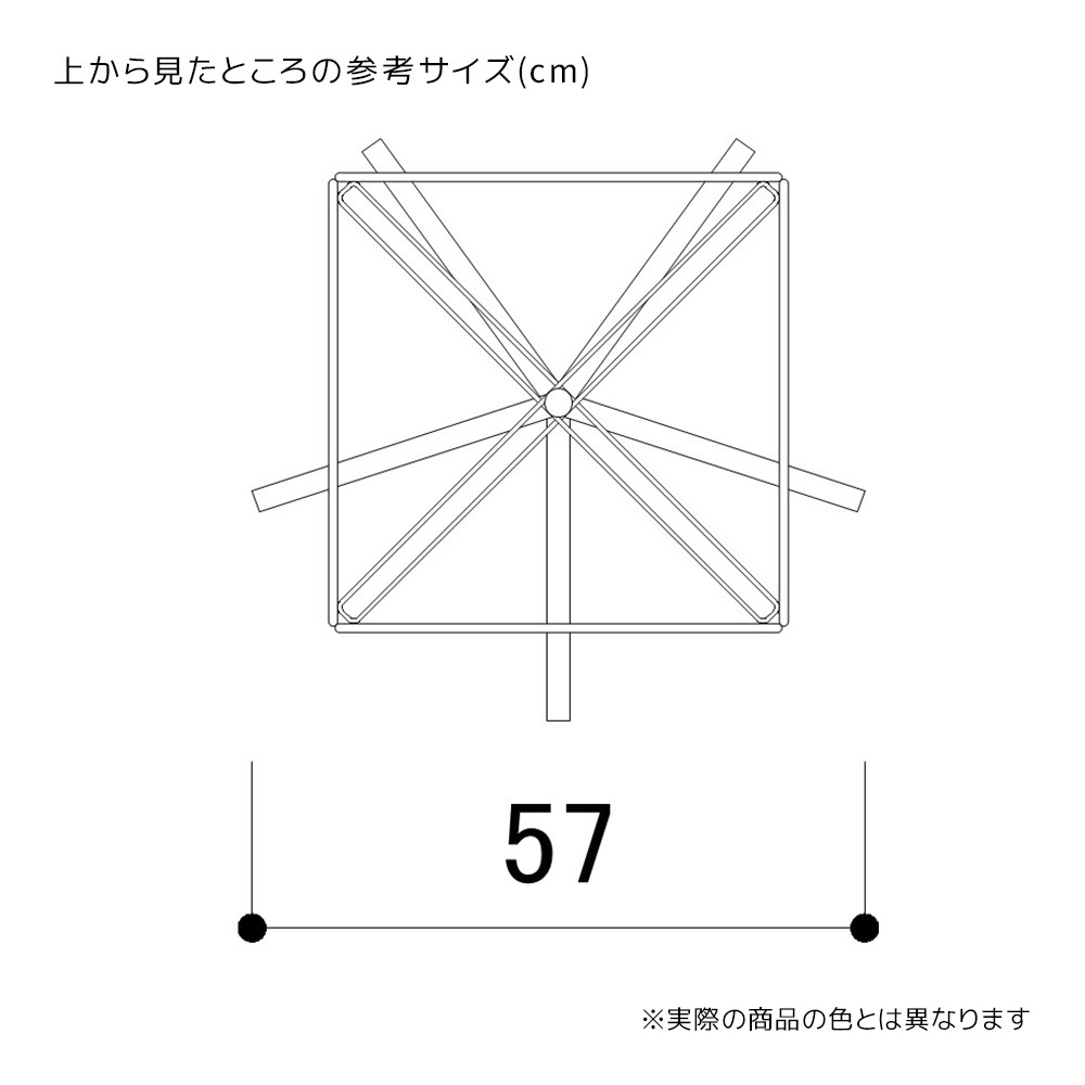 4面回転ネット什器〔ストエキオリジナル〕 白