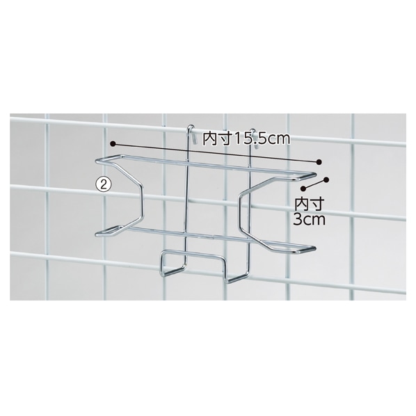 【5個】ディスプレイネット用ポストカード入れ〔ストエキオリジナル〕 タテ入れ