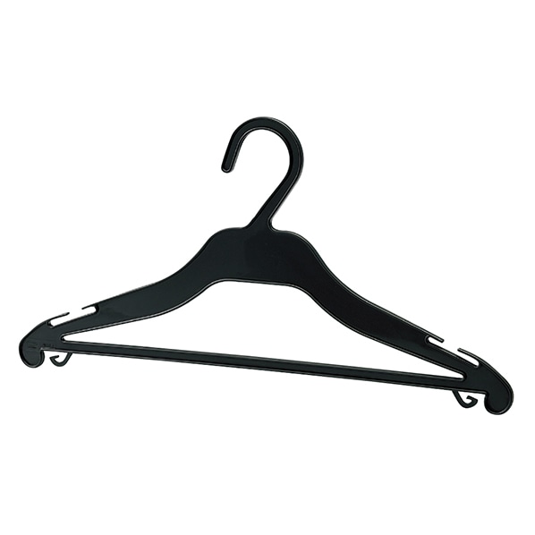 ローコストプラスチック製ハンガー 幅37.5cm