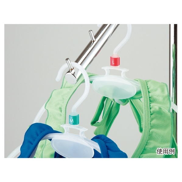 【50個】サイズチップ リングタイプ S 黄