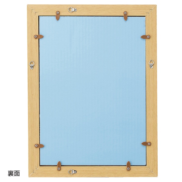 軽量木製ポスターパネル(UVカット) ブラウン A4