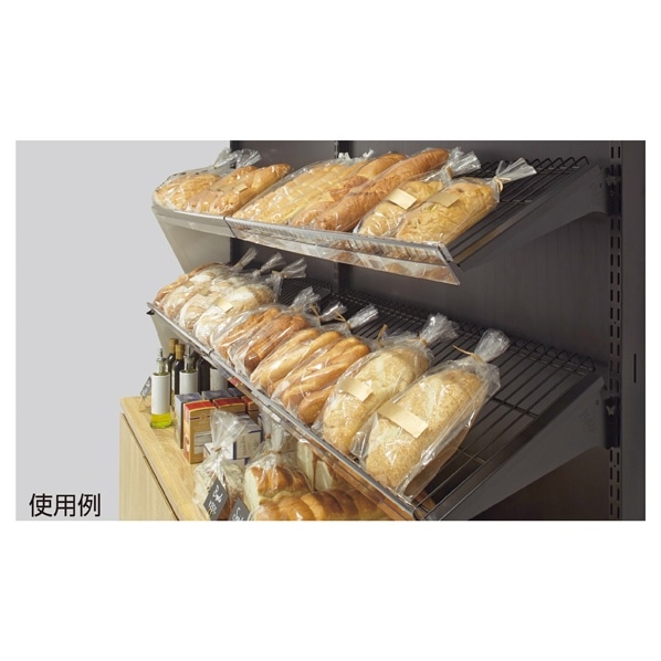 ネット棚セット 3段可変式 幅90cm ブラック 奥行30cm