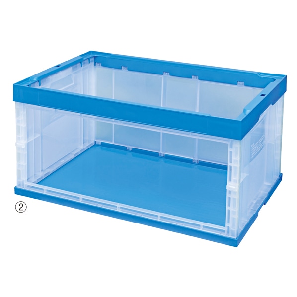 折りたたみコンテナ 窓あきタイプ 50リットル