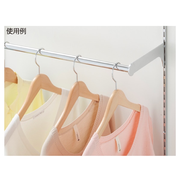 ミニ丸バーセット 幅120cm (スリット芯々118.8cm用) 奥行36cm