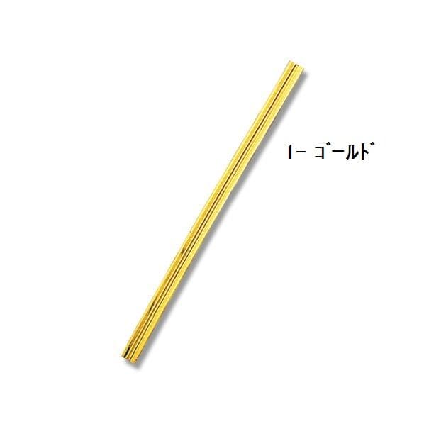 【1000本】信越ポリマー カラータイ 4mm幅×8cm ゴールド 