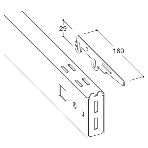KV跳ね上がり防止金具/KZ・KS用