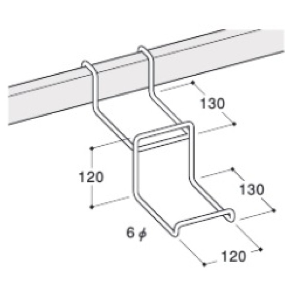 シューズフック 奥行13cm