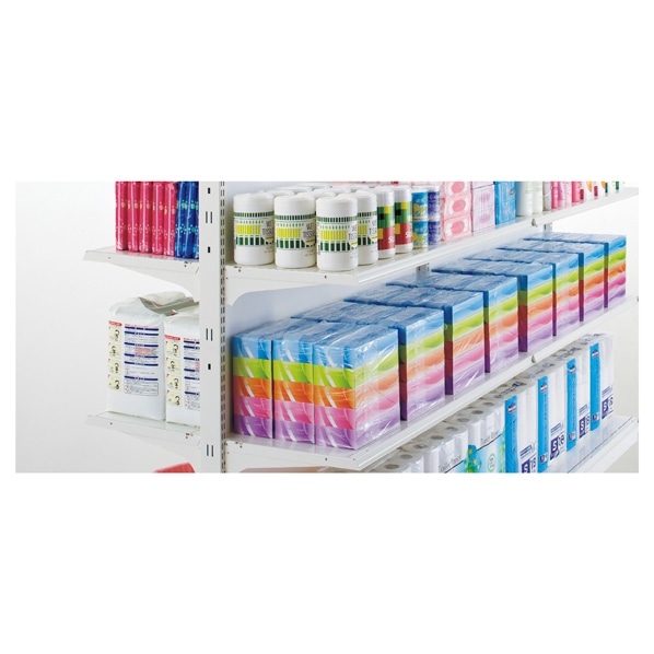 KS両面ボードタイプ 幅60cm 連結 ホワイト 高さ135cm