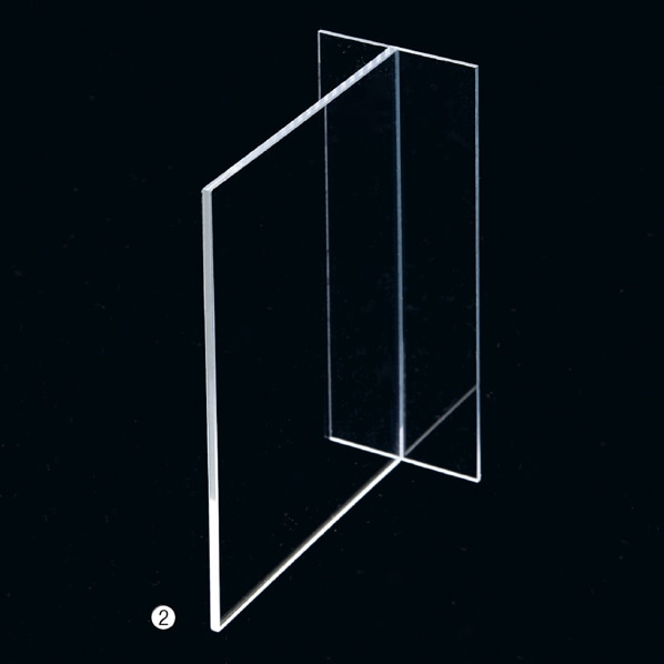 透明アクリル可変型筆記具陳列ケース 4段