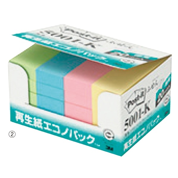 3M ポスト・イット(R) 通常粘着 エコノパック 見出し