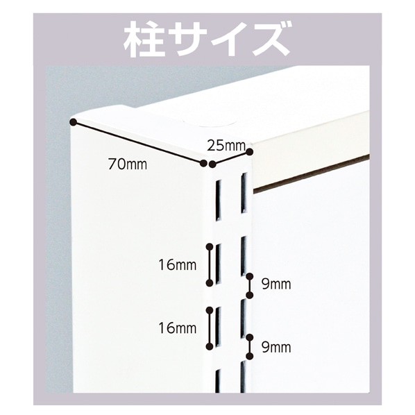 リスタプラス 壁面タイプ 幅120×高さ210cm 連結〔ストエキオリジナル〕 エクリュ
