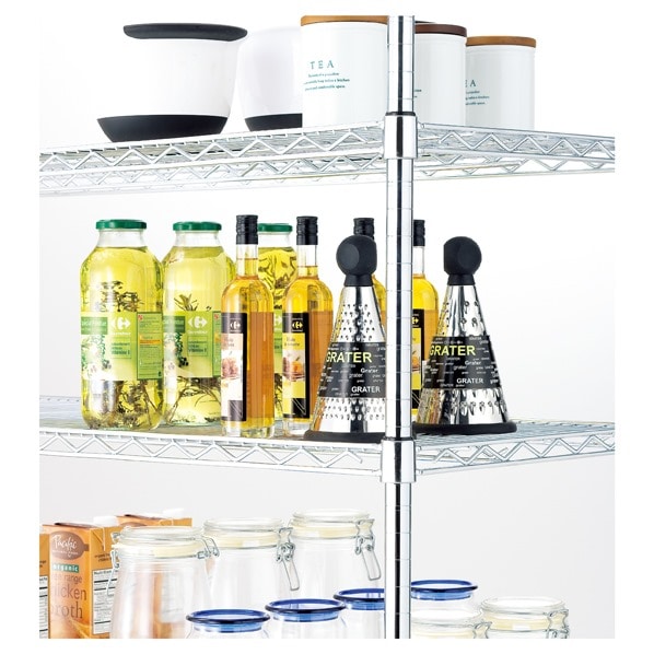 【2本】ワイヤーラック ポール(直径25.4mm)〔ストエキオリジナル〕 高さ120cmタイプ