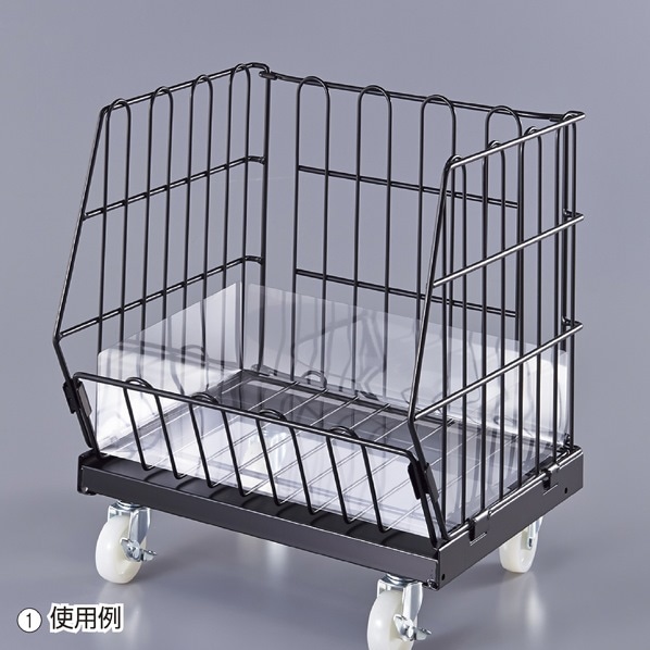 【4枚】ジャンブルバスケット用こぼれ止め 幅42.8cm〔ストエキオリジナル〕 0.3mm厚