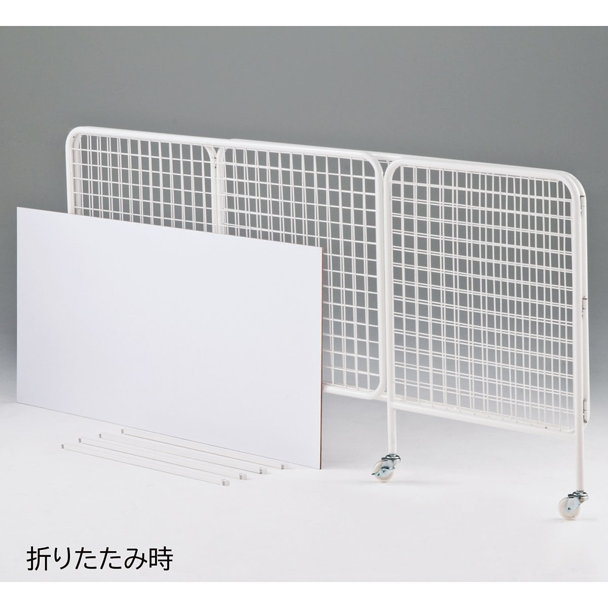 ユニットワゴン 白 浅型〔ストエキオリジナル〕 幅90cm