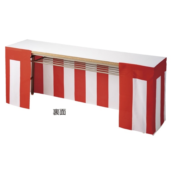 紅白テーブルクロス