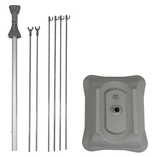 注水式Xバナースタンド グレー