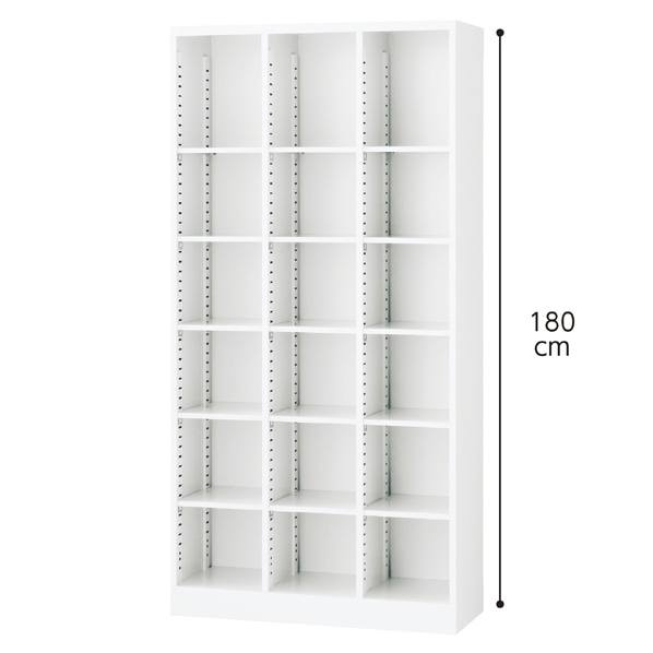 生興 オープン書庫 3列6段