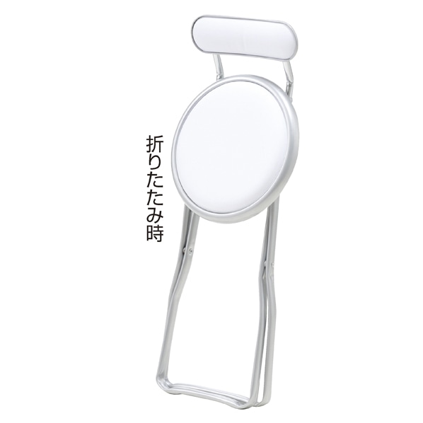 折りたたみ式キャプテンチェア ブラック