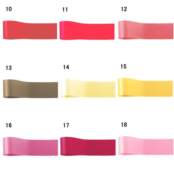 青山リボン サテンリボン ニューフローラルサテン 片面 6mm幅×92m  00321-043