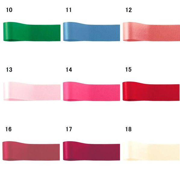 青山リボン サテンリボン ニューフローラルサテン 片面 22mm幅×92m  00323-000