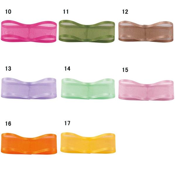 青山リボン シェアーサテン リボン 19mm×30m  00193-001 ホワイト系