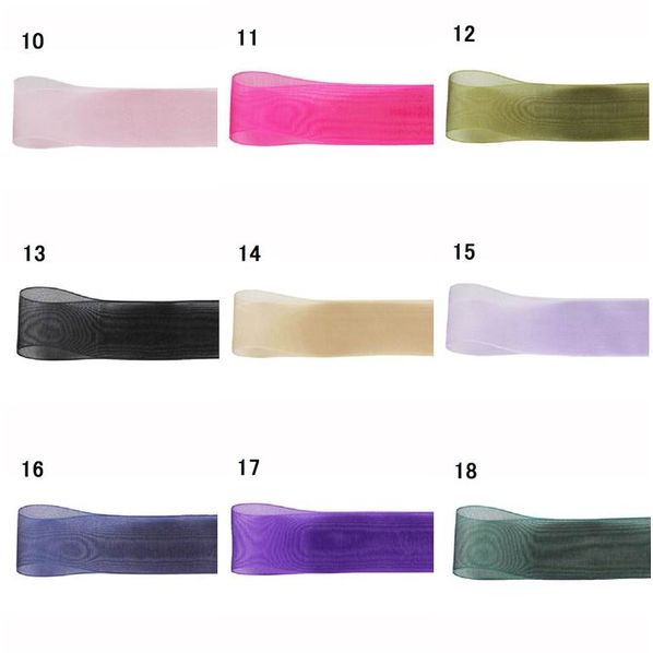 青山リボン オーガンジーネオ 22mm幅×30m  00526-001