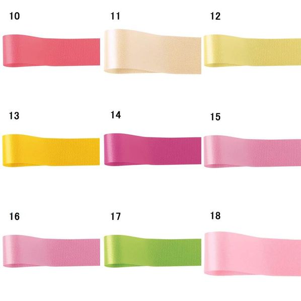 青山リボン サテンリボン カスタムサテン 片面 11mm幅×92m  01300-046