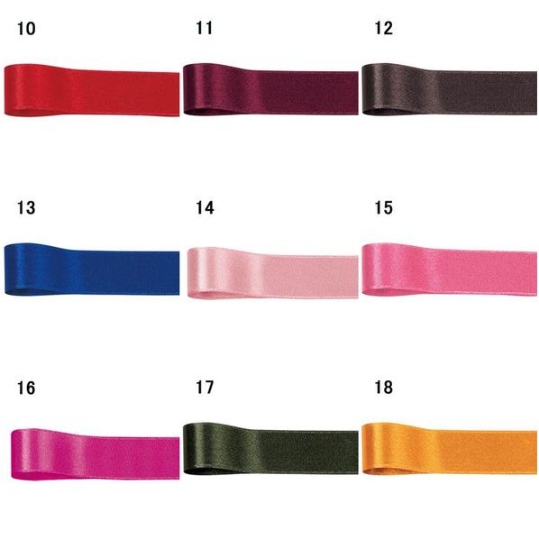 青山リボン リーガルサテンリボン グランプリ 両面 6mm幅×25m  03505-001