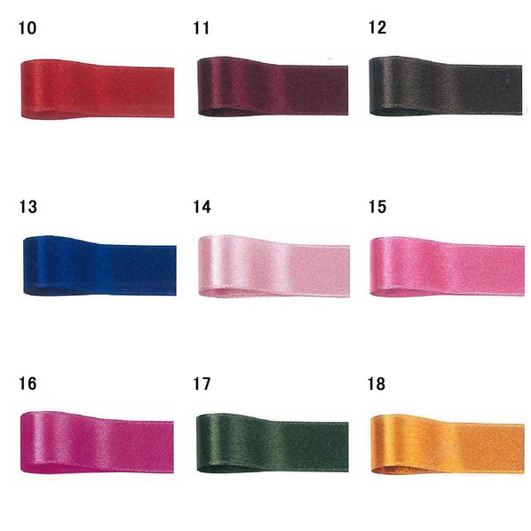 青山リボン リーガルサテンリボン グランプリ 両面 9mm幅×25m  03506-001